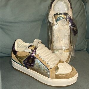 Kurt Geiger London Women Southbank Tag Platform Sneaker Size 41.5 NWT
